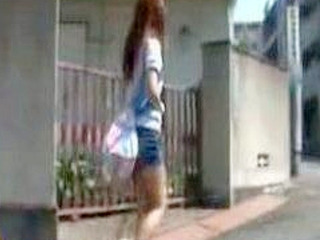 Tokyo-based whore teases her client's cock with XXX-rated tricks in bed