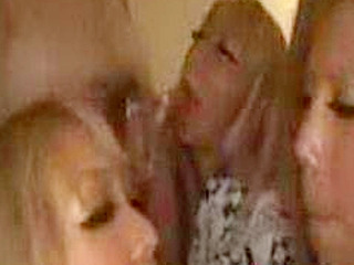 Public Blowjob by Bad Girls in Tokyo Hotel Hallway, Nippon XXX Porn