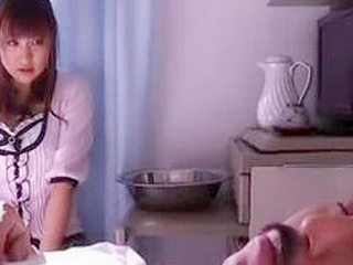 Fucking the Hot JAV Porn Star Helps Step Dad Overcome His Recovery